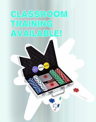 B and m poker set