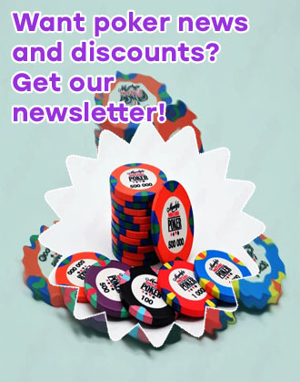 Custom clay poker chips