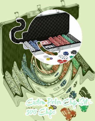 Set chips poker