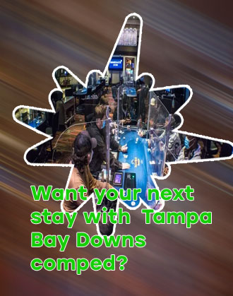 Tampa bay downs poker room